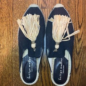Bettye Muller Espadrille Tassel Slides